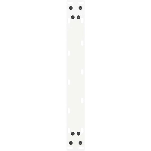  Noge za stolić U-oblika 2 kom bijele 50x(30-31) cm čelik Slike