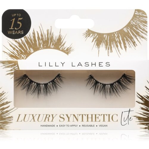 Lilly Lashes Luxury Synthetic Lite umetne trepalnice vrsta Exclusive 1 par Cene