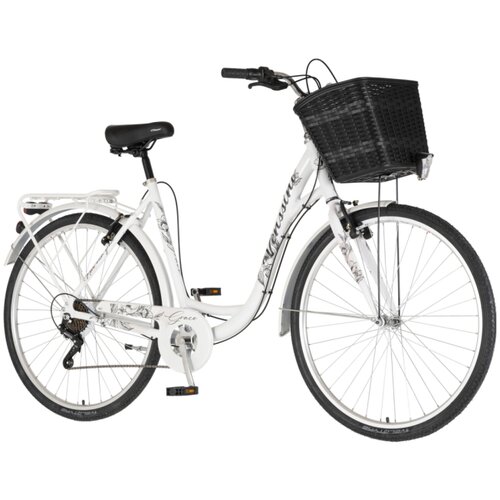 Venssini bicikl fashion  grace 28" alu 21" v-brake 6 brzina 167-192cm (l/xl) beli 1282113 Cene