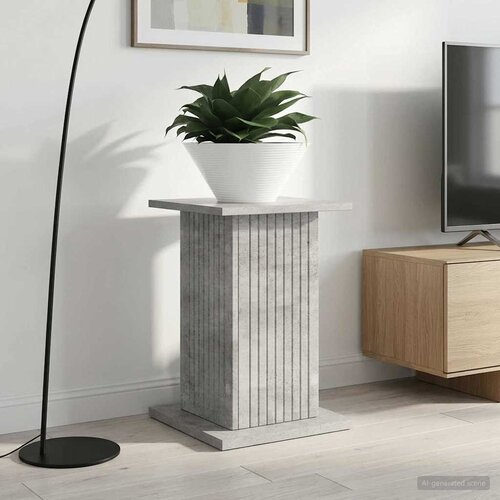  Stalak za biljke Betonska siva 30,5 x 30 x 43 cm Cijene