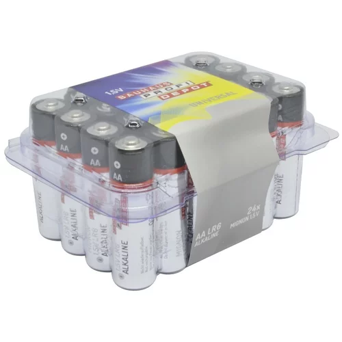 PROFI DEPOT Baterije Profi Depot AA LR6 (24 kosov, 1,5 V)