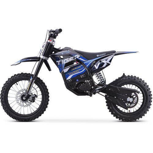 Nitro Motors Otroški Cross 2000 W Eco Tiger VX 60 V 15,6 Ah litijeva 14"12" modra Cene
