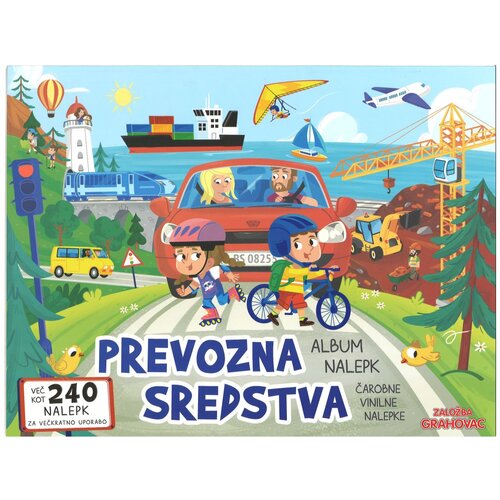 Grahovac Prevozna sredstva, Album nalepk Slike