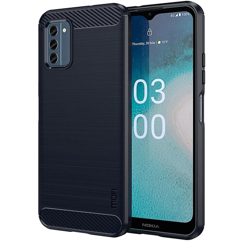 INORCO TPU ovitek za telefon Nokia C300, bru&amp;scaron;en ovitek za telefon s teksturo ogljikovih vlaken, (22033234) Slike
