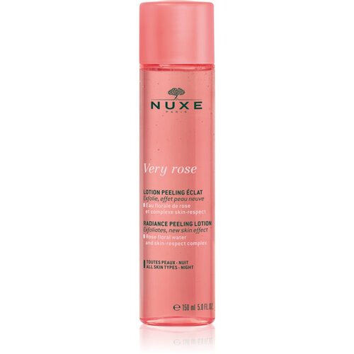 Nuxe Very Rose Radiance Peeling nočno piling čistilno mleko 150 ml za ženske Cene