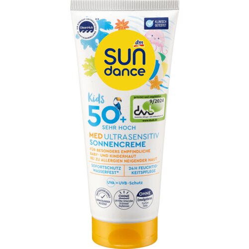 sundance MED ULTRASENSITIV Dečija krema za zaštitu od sunca SPF50 100 ml Cene