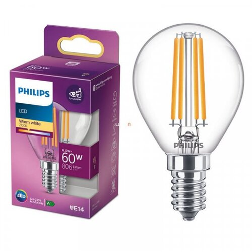 Philips led sijalica classic 5.5W(40W) P45 E14 ww cl nd RFSRT4,17933 Cene