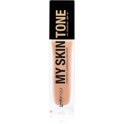 Bellaoggi My Skin Tone dolgoobstojen tekoči puder SPF 15 odtenek Porcelain 30 ml Slike