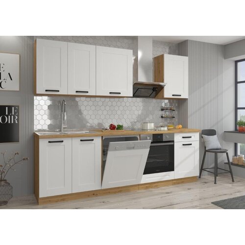 Kuhinjski blok VANESA 250 cm z vgradnimi aparati Cene