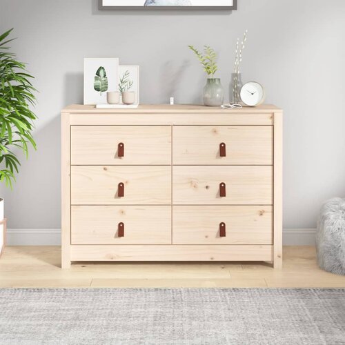 VidaXL Bočni ormarić 100 x 40 x 72 cm od masivne borovine Slike
