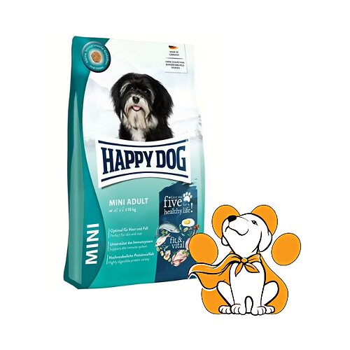 Happy Dog fit&vital mini adult 4kg, hrana za pse za jake kosti i zglobove Cene