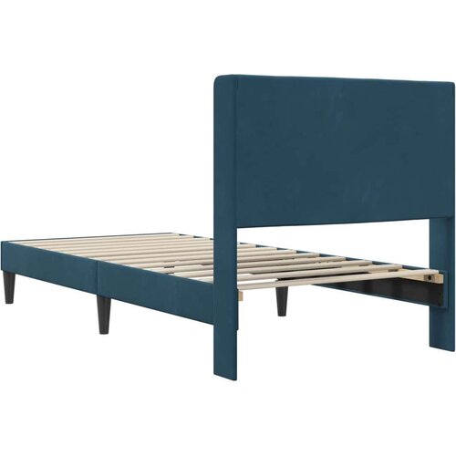  Okvir za krevet s uzglavljem Plava 100 x 200 cm Bar&amp;scaron;un - Plava 100 x 200 cm Slike