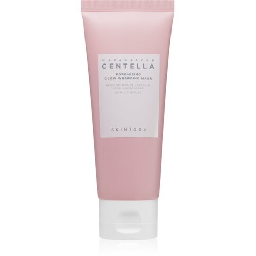 SKIN1004 Madagascar Centella Poremizing Glow Weapping Mask maska za posvetlitev za glajenje kože in zmanj&amp;scaron;anje por 100 ml Slike