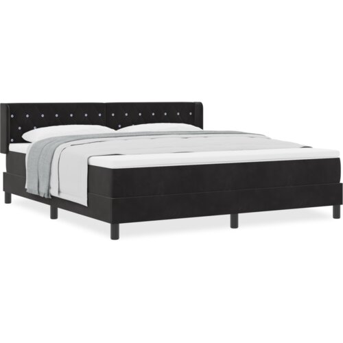 Box Spring Krevet s Madracem Crni 180x200 cm Bar&amp;scaron;un Slike