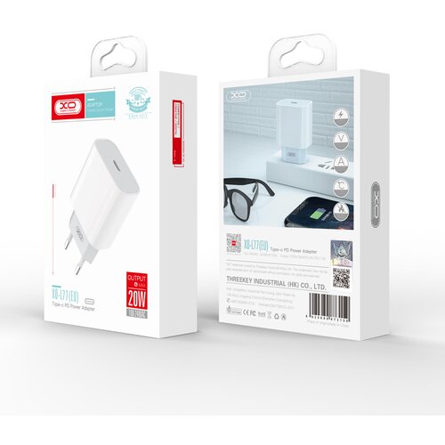 XO punjač za mobilni L77 20W PD FAST beli ( 0100 ) Cene