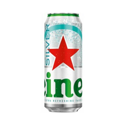 Heineken pivo silver 0.5L limenka Slike