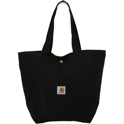 Carhartt WIP Nakupovalna torba temno oranžna / črna / off-bela