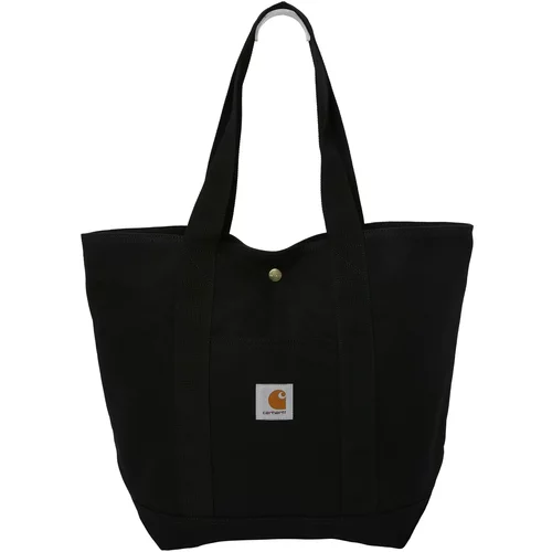 Carhartt WIP Shopper torba tamno narančasta / crna / prljavo bijela