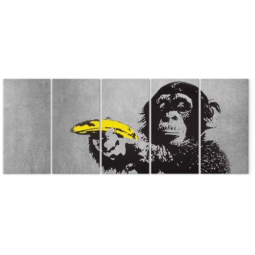  Slika - Monkey and Banana 225x90 Akustična Slike