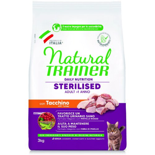 Natural trainer Sterilised puretina - 3 kg Cijene