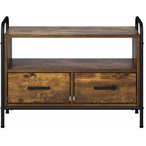  TV ormar 67 5 x 33 x 50 cm Dimljeni hrast Konstruirano drvo - Dimljeni hrast 67 5 x 33 x 50 cm Slike