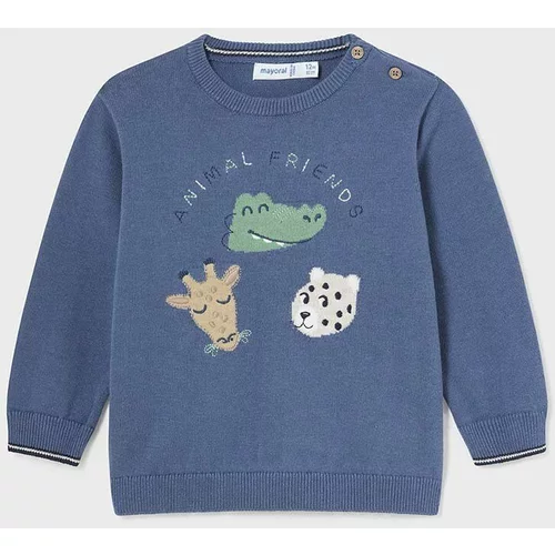 Mayoral Bombažni pulover za dojenčke
