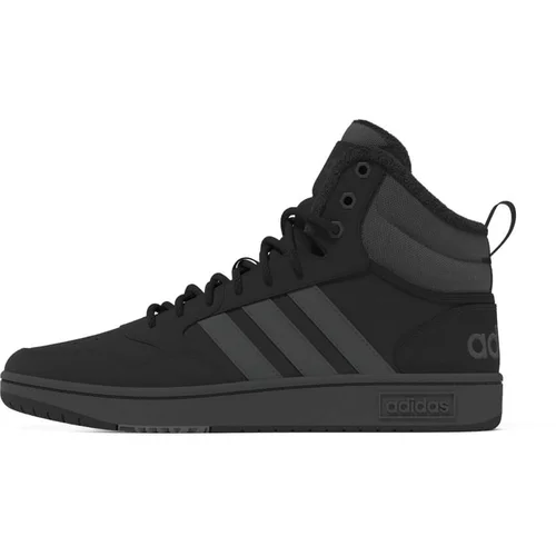 Adidas Moška obutev za prosti čas HOOPS 3.0 MID WTR Črna
