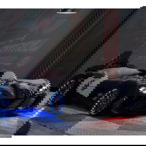 Olimp Sport Auto krevet POLICE FULL LED sa vratima Cene