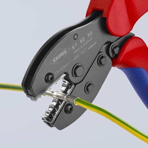 Knipex kle&amp;scaron;ta za krimpovanje PreciForce&amp;reg; za neizolovane konektore 1,5 - 10,0 mm&amp;sup2; (97 52 30) Slike