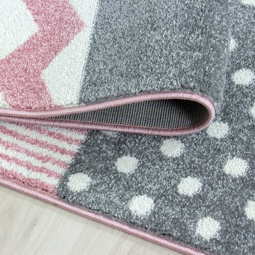 Ayyildiz Carpets Rožnata/siva otro&amp;scaron;ka preproga 160x230 cm Kids &amp;ndash; Slike