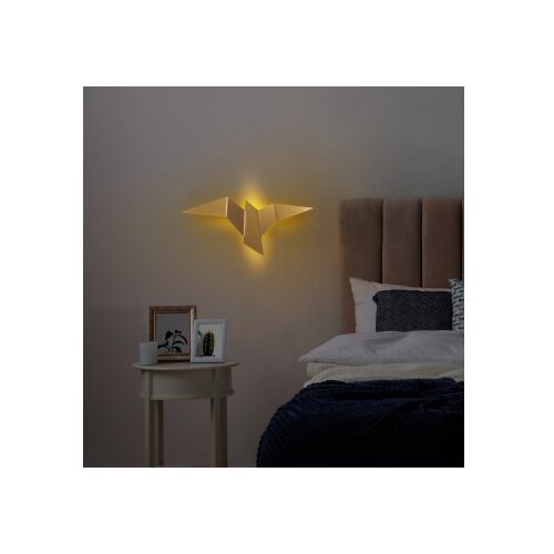 Opviq LED stenska svetilka v zlati barvi Pacali &amp;ndash; Slike