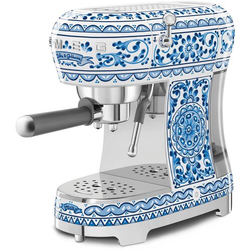 Smeg ECF02DGBEU Espresso aparat za kavu s dozatorom Dolce & Gabbana Blu Mediterraneo Cijene