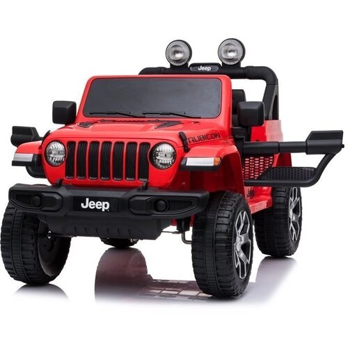 Lean Toys Otro&amp;scaron;ki avto na akumulator Jeep Wrangler Rubicon Rdeča 4x4 lea Slike