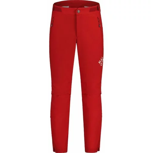 Maloja ULMUSM Muške hlače za trčanje, crvena, veličina