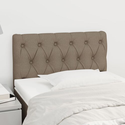 vidaXL Posteljno vzglavje taupe 80x7x78/88 cm blago Cene