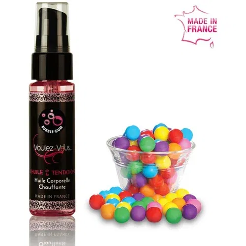 Voulez-Vous… Voulez-Vous... Warming Body Oil Bubblegum 35ml