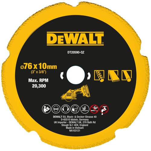 Dewalt List dijamantni DT20590, 76mm Slike
