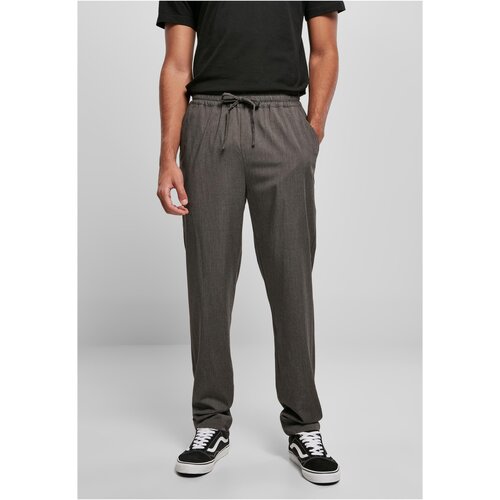 Urban Classics Plus Size Tapered Jogger Pants - grey Cene