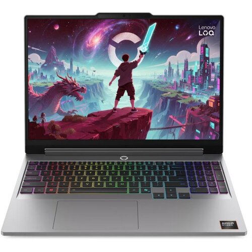Lenovo laptop loq 15AHP11 DOS/15.3&amp;quot; wuxga/ryzen 7-250/16GB/512GB/RTX5060/bklt srb/siva 83TN0063YA Slike