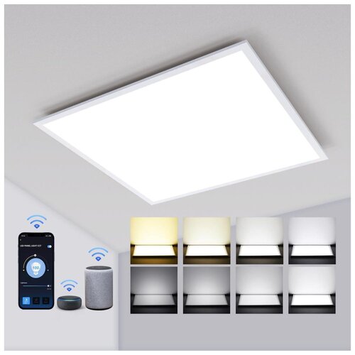 Aigostar led prigu&amp;scaron;iva panel za spu&amp;scaron;teni plafon 32W/230V wi-fi 60x60 cm Slike