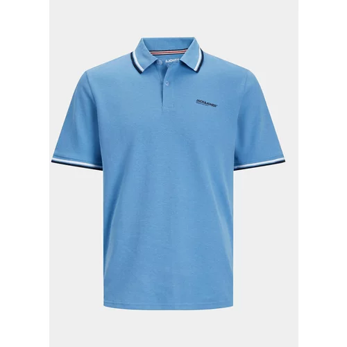 Jack & Jones Polo majica Campa 12250736 Modra Standard Fit
