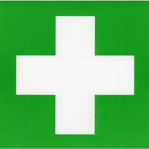 &amp;Scaron;TĚPAŘ Medicinski križ na kutiji prve pomoći 8 x 8 cm - naljepnica Slike