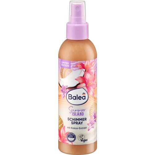 Balea Summer ISLAND sprej za telo sa &amp;scaron;ljokicama 200 ml Slike