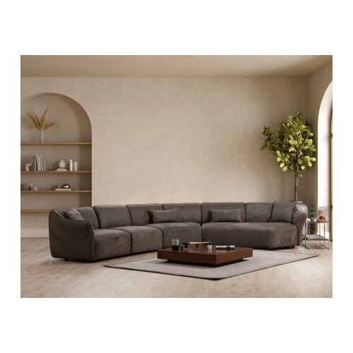 Atelier Del Sofa Mentis Ugaona sofa 5 (D1+Cx+2Xr) Ugaona sofa, krem Cene