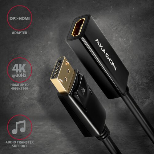 Axagon RVD-HI14N DP > HDMI ADAPT&Eacute;R, 4K/30HZ Cijene
