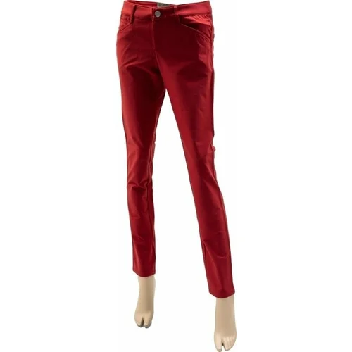 Alberto Mona-L Womens Trousers Coffee Red 40