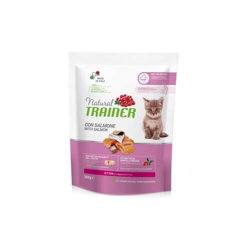 Natural trainer Cat Kitten, losos - različna pakiranja 300 g Cene