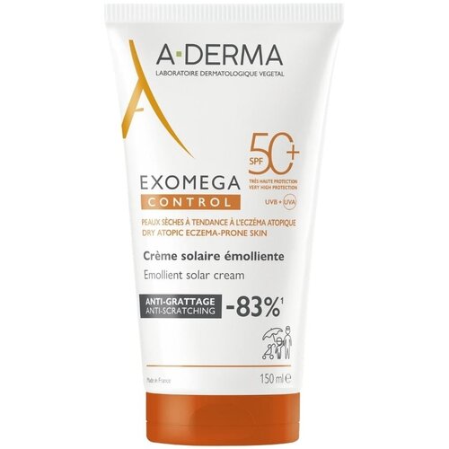 A-derma ADERMA EXOMEGA SPF50+ KREMA 150ml Slike