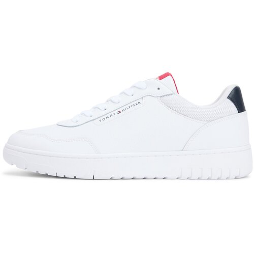 Tommy Hilfiger Nizke superge 'Basket Core Lite' temno modra / rdeča / bela Cene