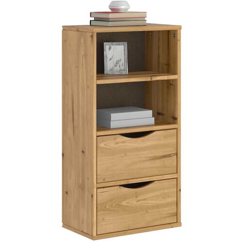 VidaXL Bočni ormarić s ladicama ODDA 40x24x79 cm puno drvo bor Slike